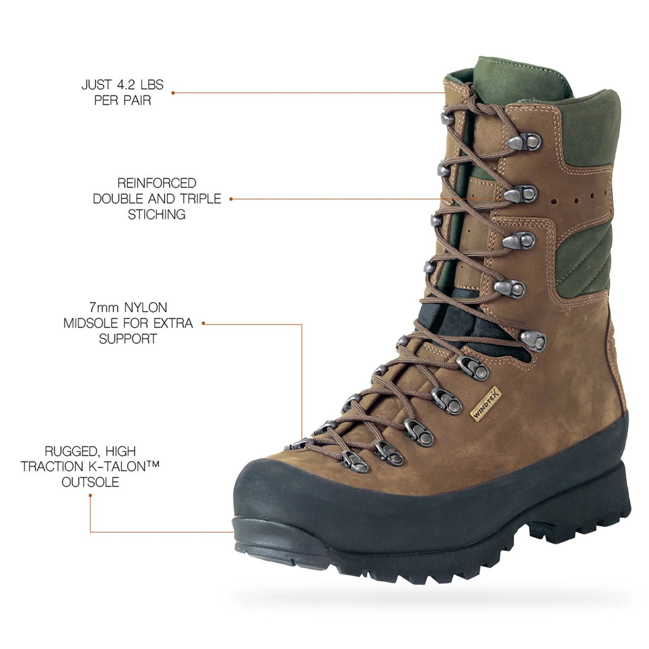 Kenetrek Mountain Extreme #KE-420-400 Men's 10